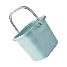 Portable 11L Plastic Water Bucket With Handle For Rectangle Mop Bucket Home Cleaning And Gardening