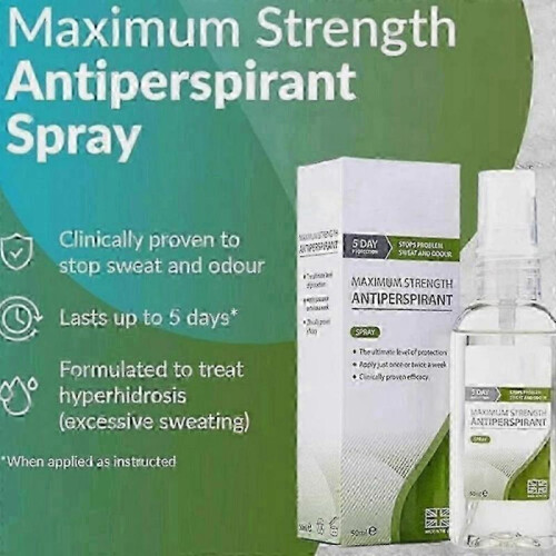 3x perspi-guard spray antiperspirant, 50 ml / 1.7 fl oz 1