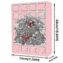 (Sanrio) Christmas Advent Calendar 2025 New Sanrio KT Cat Halloween Countdown Surprise Calendar Box Sanrio 24-piece Calendar Blind Boxchrui404