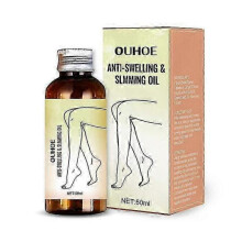 (1pcs) anti-swelling slimming massage oil for legs and feet
