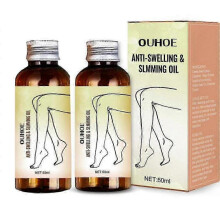 (2pcs) anti-swelling slimming massage oil for legs and feet