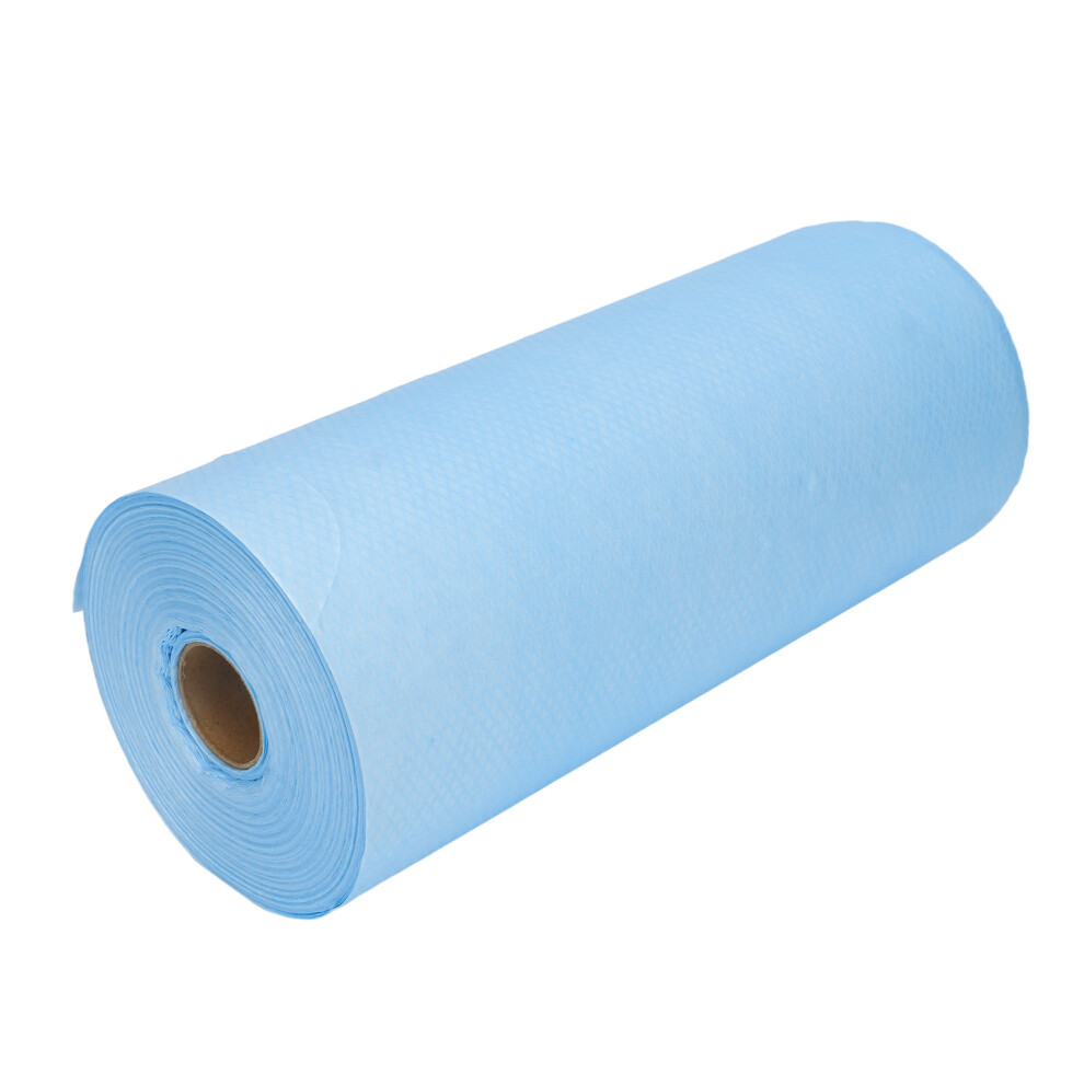 Blue Disposable Dental Bib 80 Sheets Waterproof 19.7 x 23.6 Inch