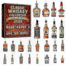 (A) 2025 Beer Advent Calendar Whisky Arrival Festival Calendar - Christmas