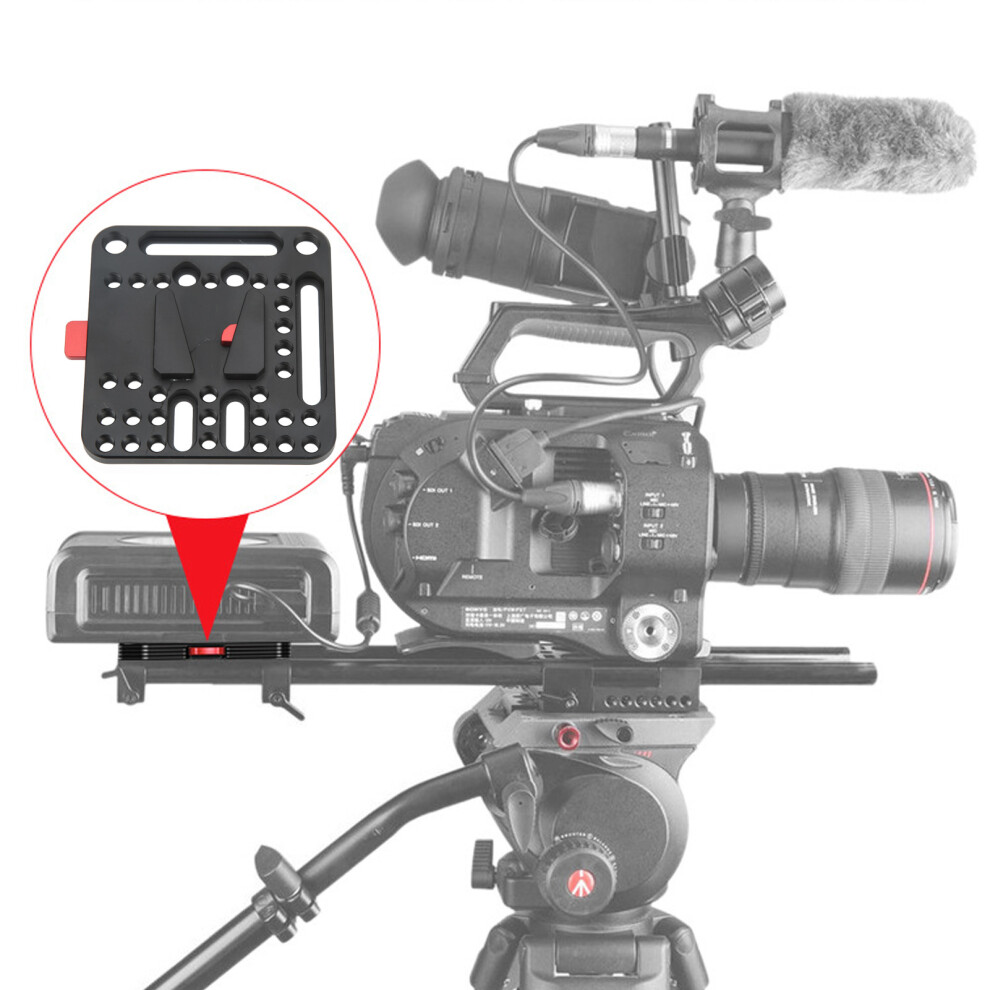V Mount Lock Battery Plate Aluminum Alloy 90X95mm For Camera Power 4941355269253