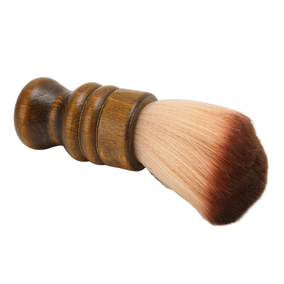 Unisex Hair Salon Nylon Neck Duster Brush Soft Face Dust Sweeping Tool For Barber Shop
