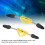 Scuba Diving Spring Fin Strap M 41-44 Stainless Steel Quick Release 5