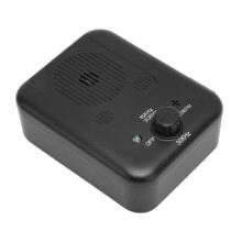 Ultrasonic Dog Bark Deterrent, Adjustable Sensitivity, IPX4, 1500mAh