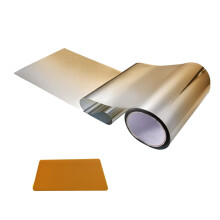 Car Sun Visor Strip Tint Film Front Windshield Shade Film Gold Color Car Window Tint Strip For Shading And Filtration