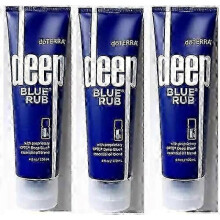 3Pcs Deep Blue Rub 120ml Body Oil