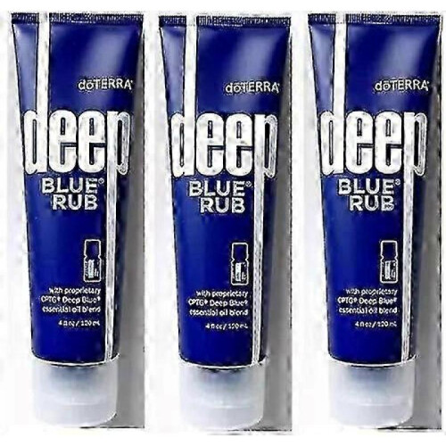 3Pcs Deep Blue Rub 120ml Body Oil