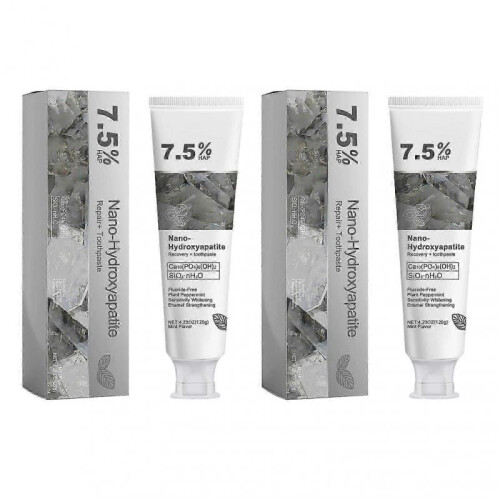 (2pcs) suitable for sensitive teeth 7.5% nano-hydroxyapatite toothpaste advanced enamel protection and fresh breath