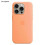 (Orange) For iPhone 15 Pro Silicone Phone Case 1