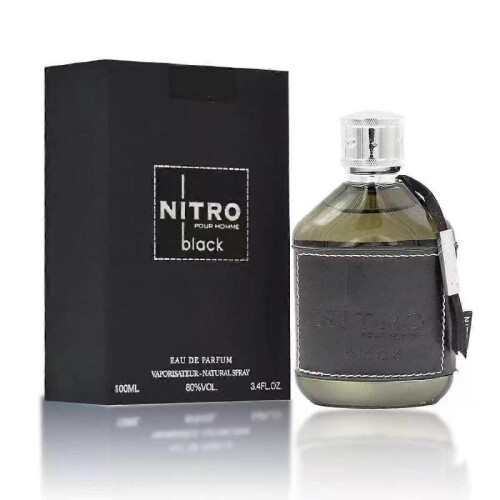 (Black) NITRO Black 100ml EDP Perfume Gift for Men