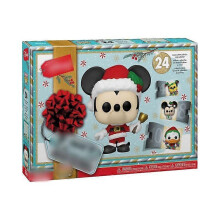 (Mickey) Advent Calendar: 24-Day Christmas Countdown Blind Boxes Total of 9 Varieties