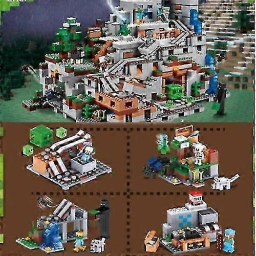 Minecraft Set Mountain Cave Minecraft My World Series 2