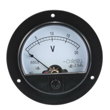 Analog Panel Voltmeter - Durability And Precision Combined