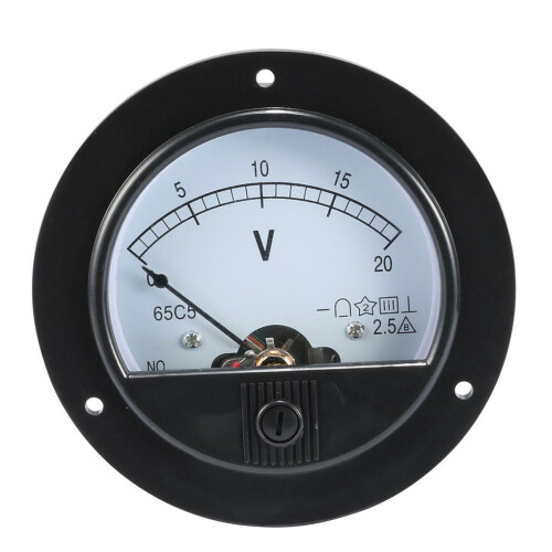 Analog Panel Voltmeter - Durability And Precision Combined