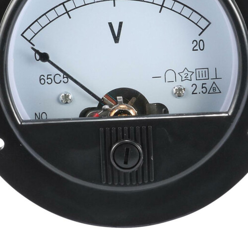 Analog Panel Voltmeter - Durability And Precision Combined 2