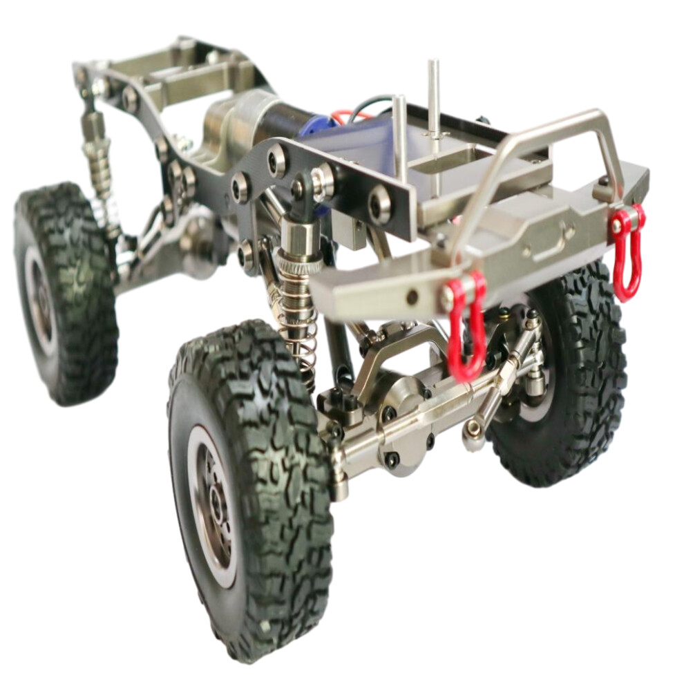 (Titanium) Aluminum Alloy 1/16 Car Frame RC Upgrade Part 1set Precision Chassis-image-OPC-PMFTFHK-NEW