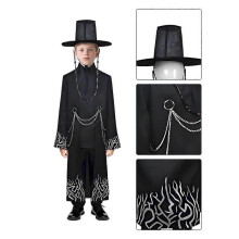 (Adult L, A) KPop Demon Hunters Costume Wig Hat Book Week Idol Jinu Cosplay Costume