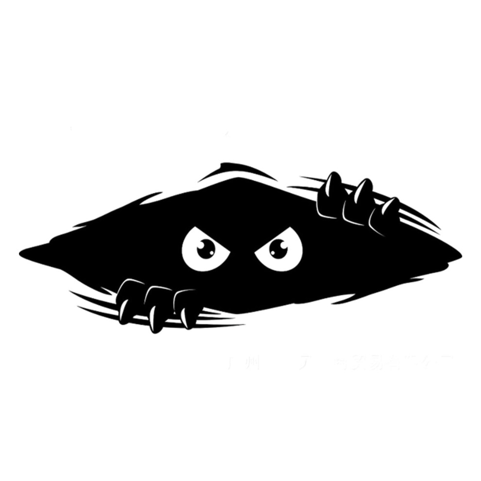 Peeking Monster Stickers Waterproof Vinyl Decal For Cars Bumpers Motorbikes Suitcase 9067246324162
