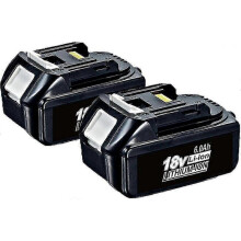 2 Pack for Makita 18v Battery 6.0 Ah Lxt Li-ion Bl1850b Bl1830b Bl1860b Cordless,100% New