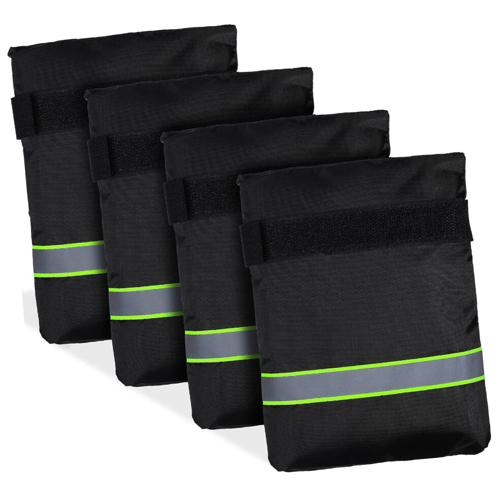 4Pcs Thickened Faucet Covers Insulated Hose Protectors For Winter Outdoor Tap Covers With Fluorescent Strips 9084446616071