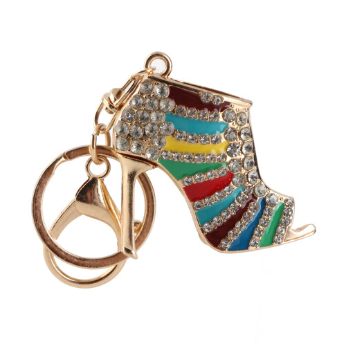 Unique Rhinestone Crystal Keyring Charm Pendant