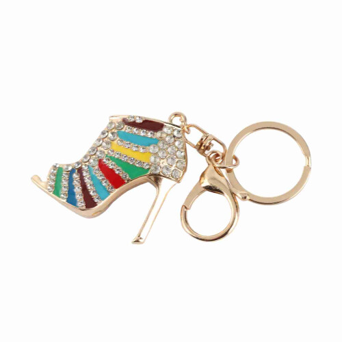 Unique Rhinestone Crystal Keyring Charm Pendant 1