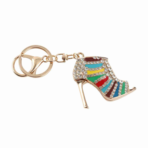 Unique Rhinestone Crystal Keyring Charm Pendant 2