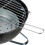 Barbecue à charbon portable, 37 cm - Idéal pour le camping 4