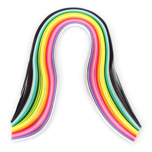 160 Strips 22 Color Quilling Paper DIY 3mm Width 2
