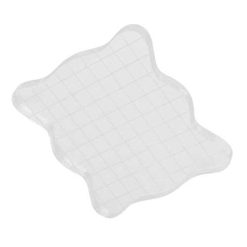 Acrylic Stamping Grid Block 10x10cm for Scrapbooking 2
