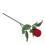 Red Rose Shape Ring Box Valentine's Day Jewelry Proposal Case 5