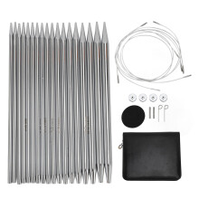 Interchangeable Circular Knitting Needles 3.0mm to 6.0mm Set