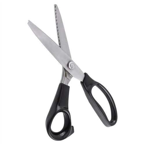 Fabric Decorative Pinking Shears Scissors 3 5 7mm Round/Triangle Edge 1