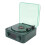 (Forest Green) Record Player Bluetooth Speaker 4 Modes Lighting Vintage Forest Green 3