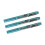 6Pcs Tire Paint Pen Waterproof Blue 1g 3