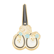 (Scissors Style) Metal Needle Minder Magnet Portable Sewing Keeper Pearl Style