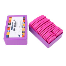 (Dark Purple) 20PCS Stainless Steel Knitting Blocking Pins Dark Purple