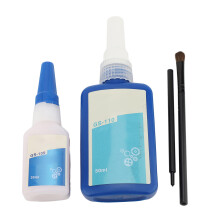 Watch Cleaning Kit 50ml Fluid 30ml Repair Liquid Silicone Pen Brush