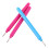 10Pcs Paper Quilling Tools DIY Curling Pen Plastic Slotted 4