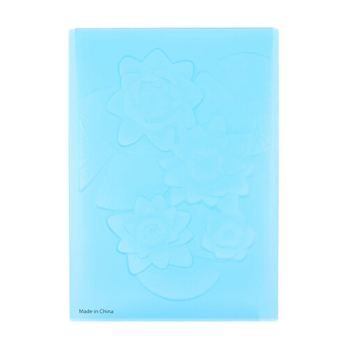 A6 Embossing Folder Floral 3D Textured Flower Card Making