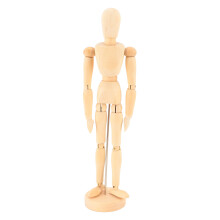 12 Inch Flexible Jointed Wooden Mannequin for Sketching