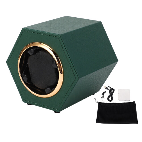 Automatic Watch Winder Mini Hexagonal Low Noise 2 Modes