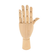Hand Art Mannequin Schima Wood Left Hand Sketching Drawing