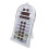 Wall Azan Clock Remote Control Calendar Alarm Prayer Silver 5