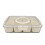 (8 Grid) Portable Plastic Divided Snack Box 8 Grid for Party Camping 1