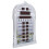 Wall Azan Clock Remote Control Calendar Alarm Prayer Silver 3