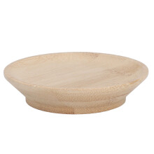 Bamboo Wine Glass Topper Coaster Dual Purpose Elegant for Gathering